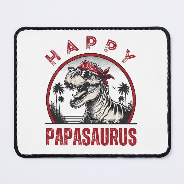 Item preview, Happy Papasaurus T-rex Dino Funny Father Dinosaurs designed and sold by Jungle Hub.