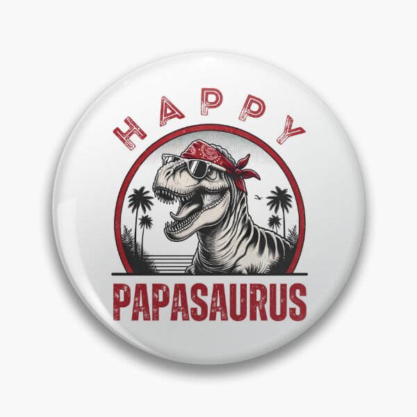 Item preview, Happy Papasaurus T-rex Dino Funny Father Dinosaurs designed and sold by Jungle Hub.