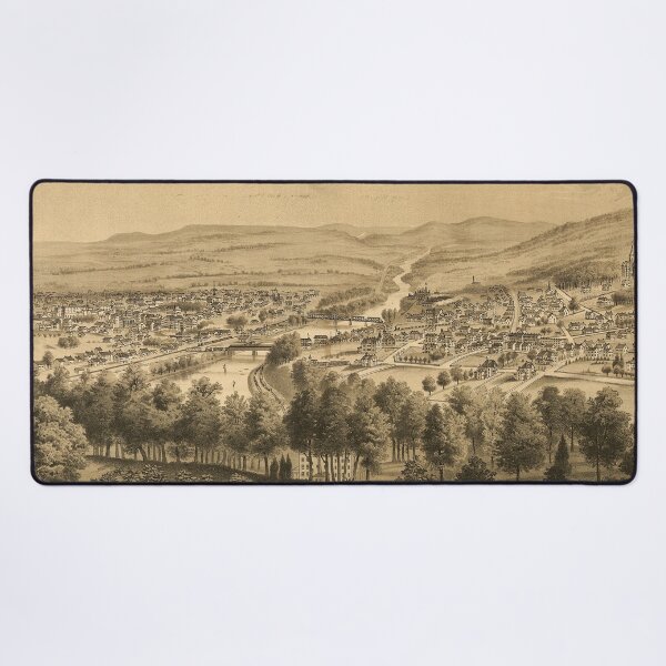 Item preview, Bethlehem and South Bethlehem, Pennsylvania (1877) designed and sold by allhistory.