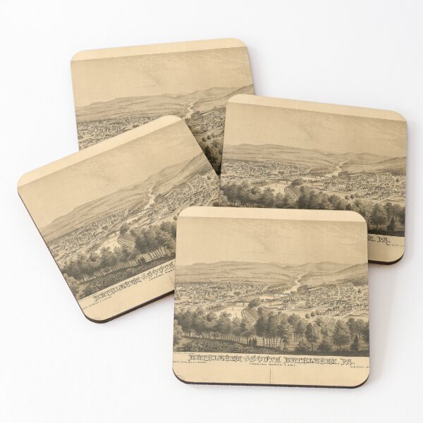 Item preview, Bethlehem and South Bethlehem, Pennsylvania (1877) designed and sold by allhistory.