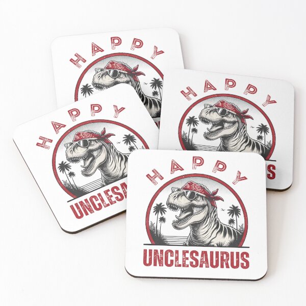 Item preview, Happy Unclesaurus T-rex Dino Funny Uncle Dinosaurs designed and sold by Jungle Hub.
