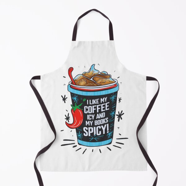 Item preview, I Like My Coffee Icy And My Books Spicy designed and sold by ZIZZO 22.