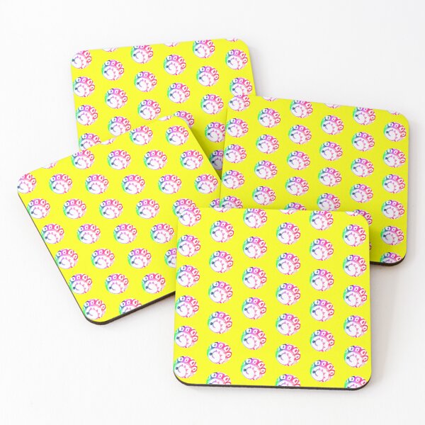 Item preview, Watercolor yellow colorful spiral dot pattern | Artsy painting abstract circles spirals designed and sold by lausn.