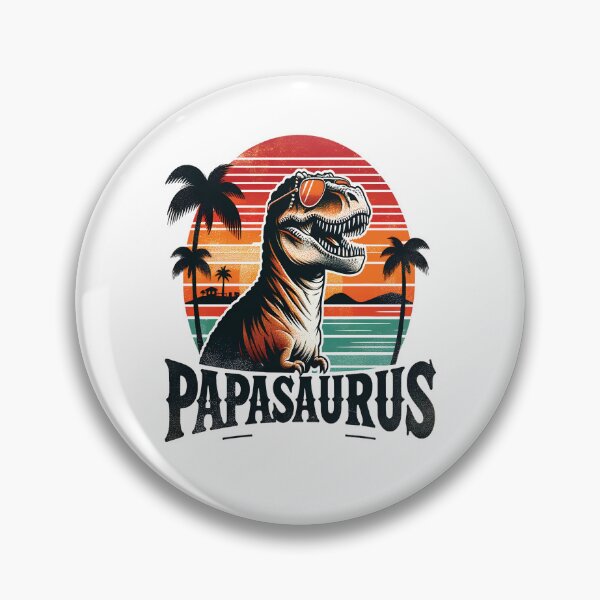 Item preview, Happy Papasaurus T-rex Dino Funny Father Dinosaurs designed and sold by Jungle Hub.