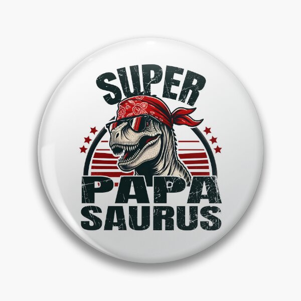 Item preview, Super Papasaurus T-rex Dino Funny Father Dinosaurs designed and sold by Jungle Hub.