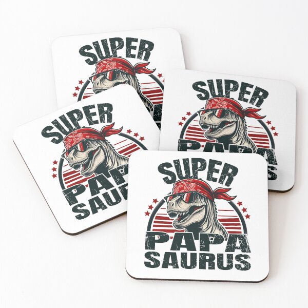 Item preview, Super Papasaurus T-rex Dino Funny Father Dinosaurs designed and sold by Jungle Hub.
