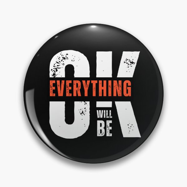 Item preview, Everything Will Be Ok, positive vibes, inspirational art, motivational designed and sold by Rsartist01.