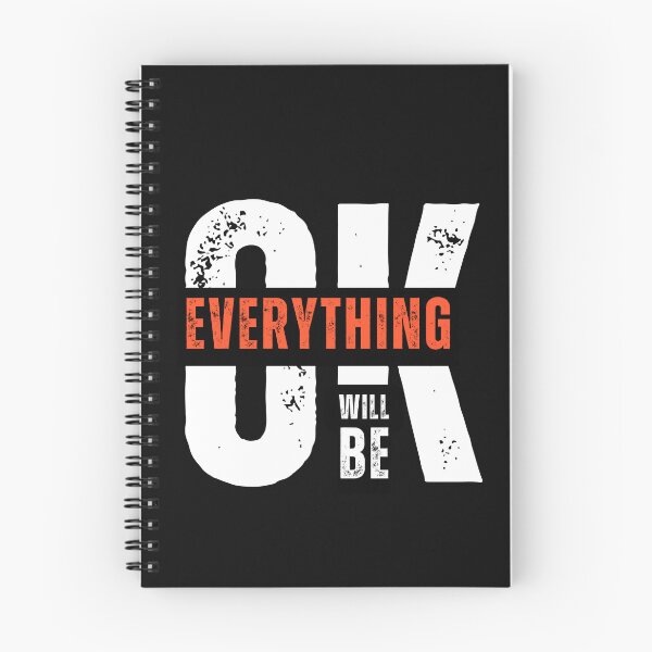 Item preview, Everything Will Be Ok, positive vibes, inspirational art, motivational designed and sold by Rsartist01.