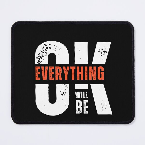 Item preview, Everything Will Be Ok, positive vibes, inspirational art, motivational designed and sold by Rsartist01.