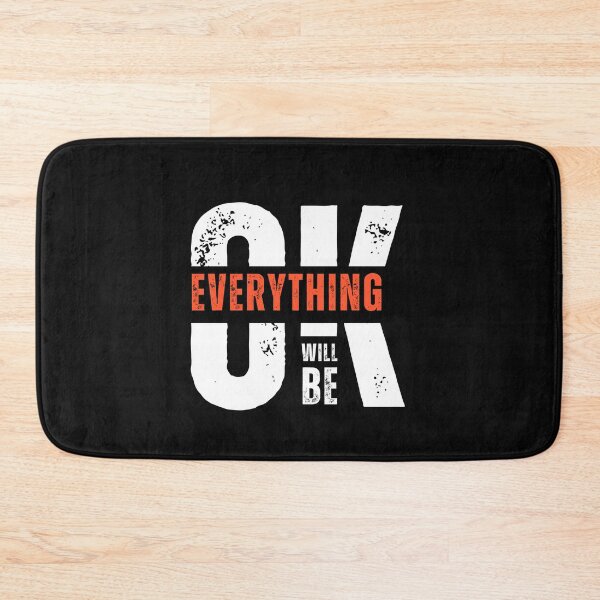 Item preview, Everything Will Be Ok, positive vibes, inspirational art, motivational designed and sold by Rsartist01.
