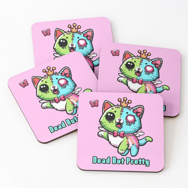 Item preview, Dead But Pretty Kitty designed and sold by KilkennyCat Art.