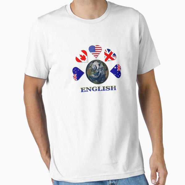 English speaking countries, United States Canada Australia New Zealand Essential T-Shirt