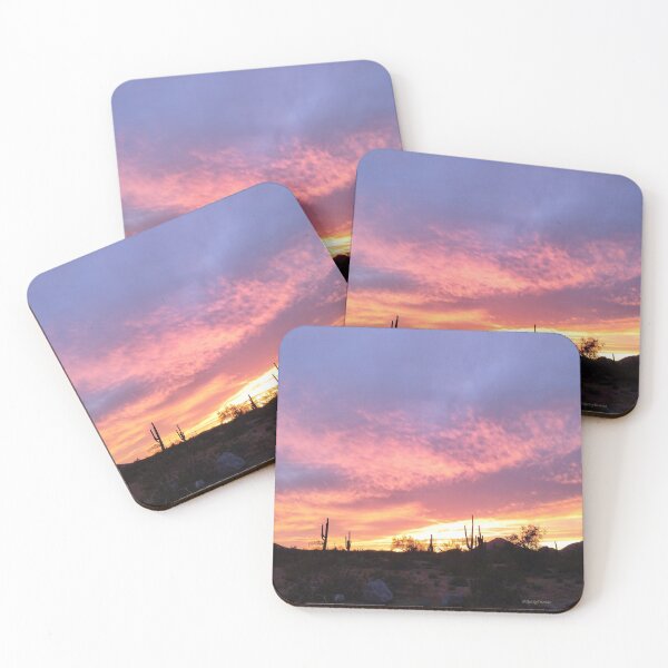 Item preview, Sunset desert of Arizona Art Print @ArtByTristine designed and sold by ArtByTristine.