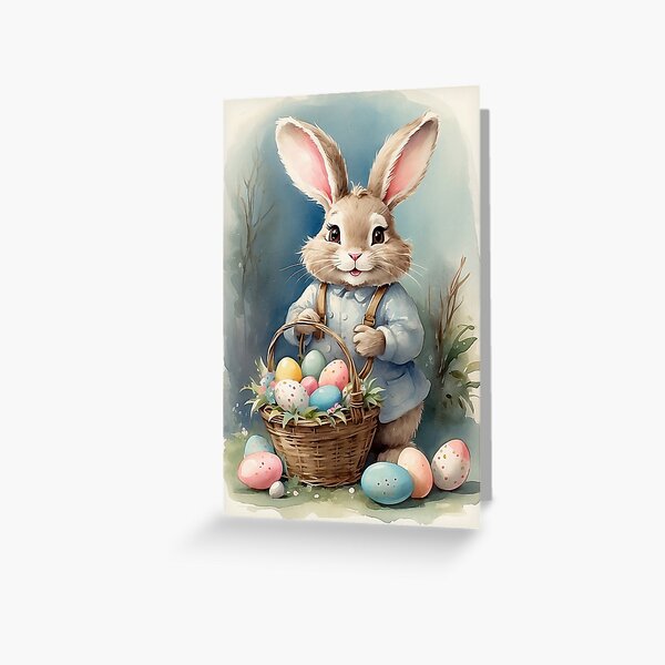 Artikel-Vorschau von Retro-Osterhase, designt und verkauft von MichelleD73.
