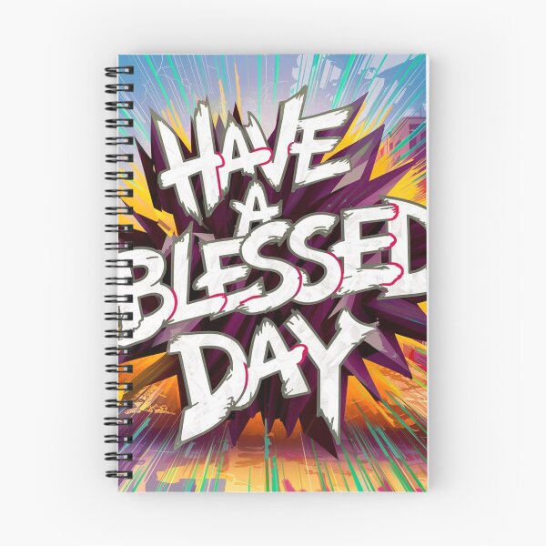 Item preview, Have a blessed day - Positive Blessing Quote designed and sold by Zyphrost ★★★★★ (✔).
