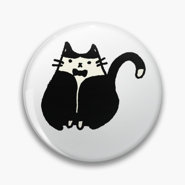 Item preview, tuxedo cat designed and sold by Paws4ChangeSLC.