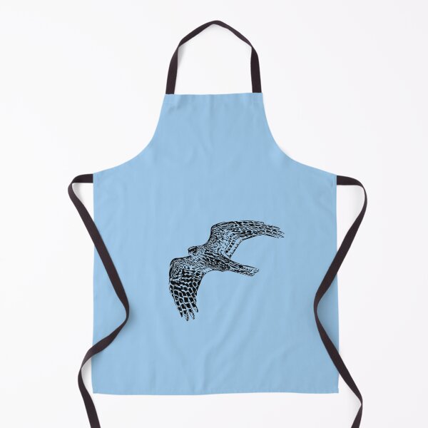 Item preview, Northern Harrier Marsh Hawk Flying Black Design designed and sold by designsasstultd.