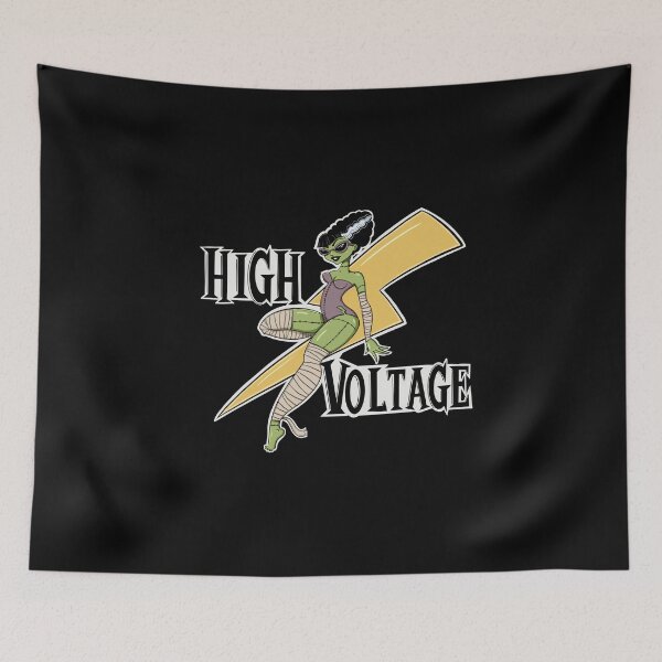 Item preview, High Voltage Bride of Frankenstein Colorized Version designed and sold by Jaimie C..