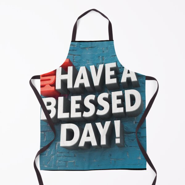 Item preview, Have a blessed day - Positive Blessing Quote designed and sold by Zyphrost ★★★★★ (✔).