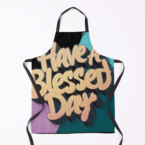 Item preview, Have a blessed day - Positive Blessing Quote designed and sold by Zyphrost ★★★★★ (✔).