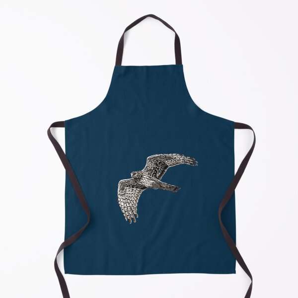 Item preview, Northern Harrier Marsh Hawk Flying White Alternate Design designed and sold by designsasstultd.