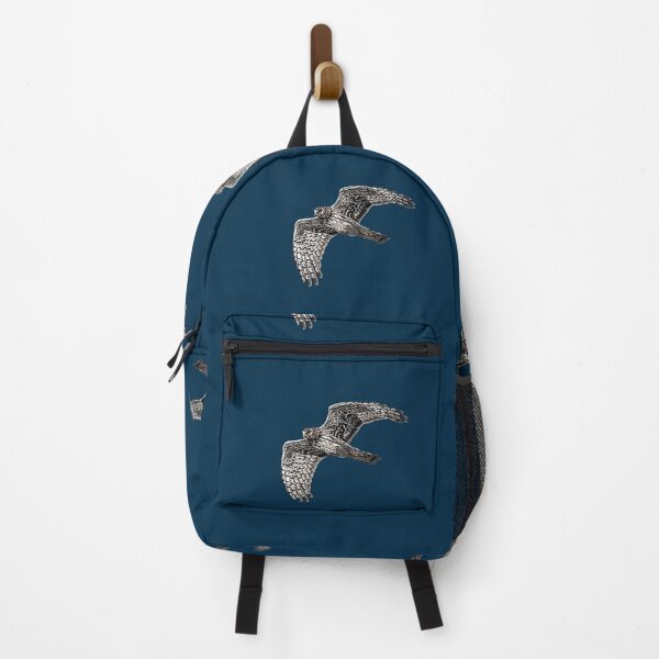 Item preview, Northern Harrier Marsh Hawk Flying White Alternate Design  designed and sold by designsasstultd.