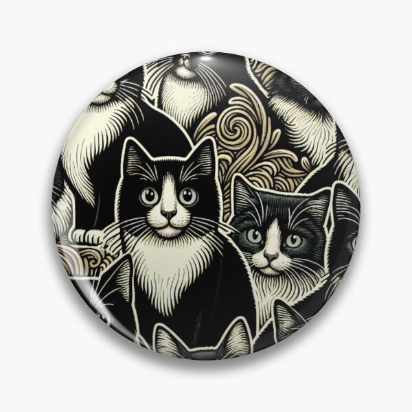 Item preview, cats pattern (2) designed and sold by caroldarlene.