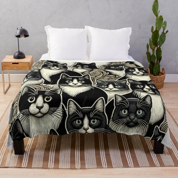 Item preview, cats pattern (2) designed and sold by caroldarlene.