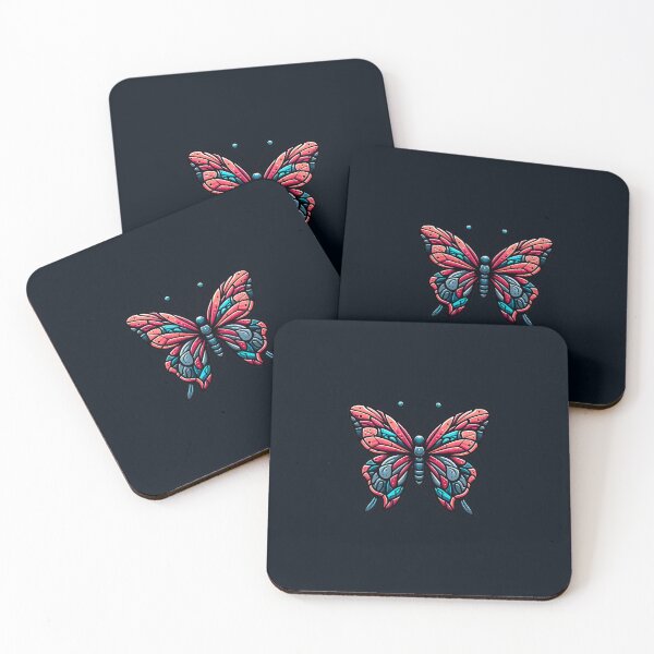 Item preview, geometric butterfly designed and sold by ZenGalactico.