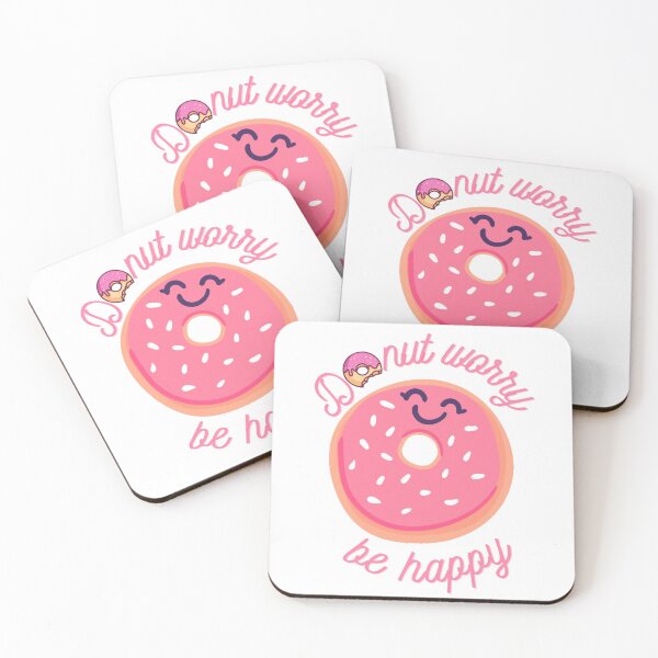 Item preview, Sweet Vibes: Donut Worry, Be Happy designed and sold by Alansil.