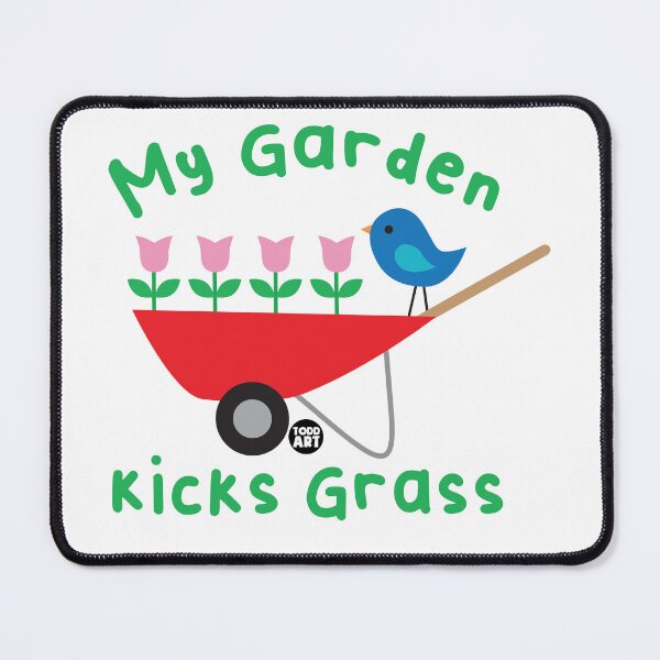 Item preview, MY GARDEN KICKS GRASS designed and sold by TODD GOLDMAN.