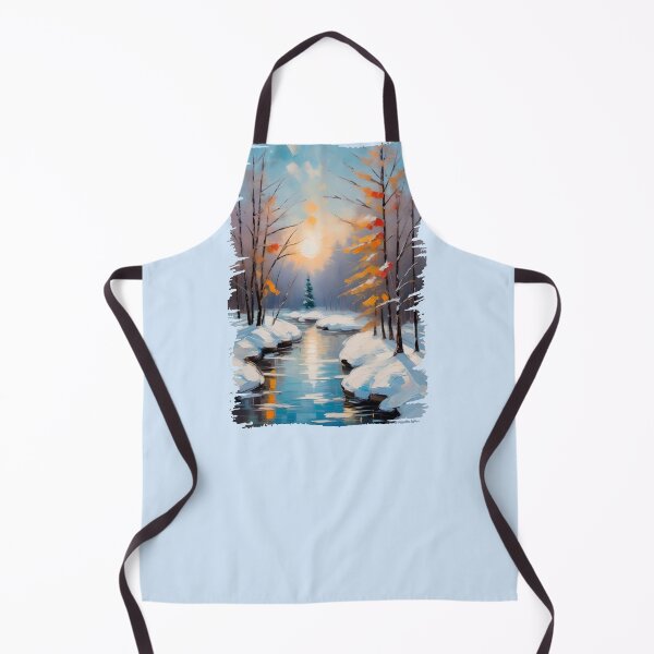 Item preview, Winter, impressionist paint, part of the Seasons collection designed and sold by lonelymoony.