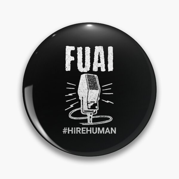 Item preview, FUAI - Hire Human Voice Overs designed and sold by Rich Summers Art.