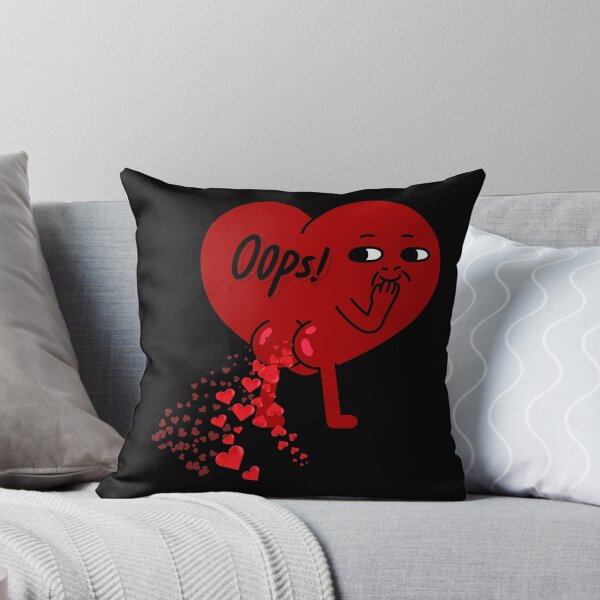 Item preview, Funny Valentines arts - Farting Hearts with hearts version 2 designed and sold by Fanatic Nerd.