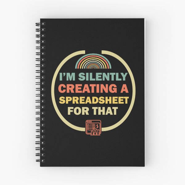 Item preview, I'm Silently Creating A Spreadsheet For That, Funny Accountant designed and sold by Rami Khalifah.