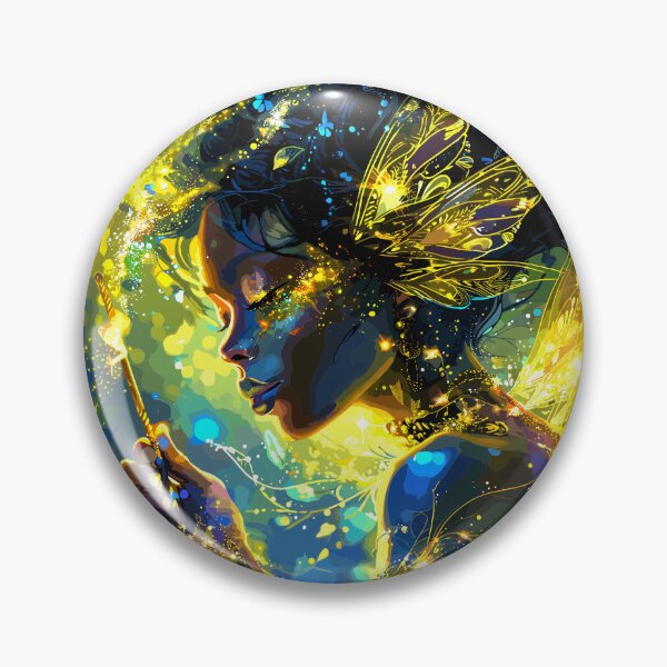 Item preview, Art By Minga Magical  Nighttime Fairy digital design designed and sold by Artbyminga.