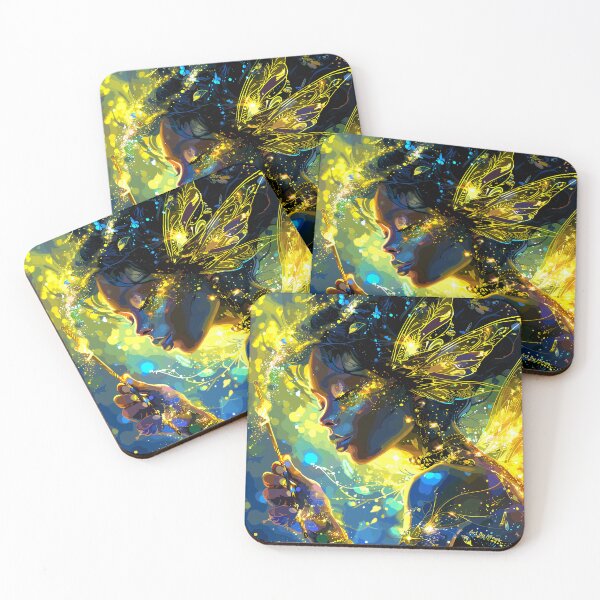 Item preview, Art By Minga Magical  Nighttime Fairy digital design designed and sold by Artbyminga.
