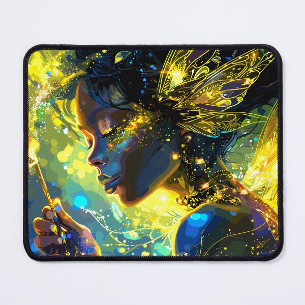 Item preview, Art By Minga Magical Nighttime Fairy digital design designed and sold by Artbyminga.