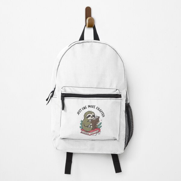 Item preview, Just one more chapter Bookworm Sloth designed and sold by HandicraftArt.