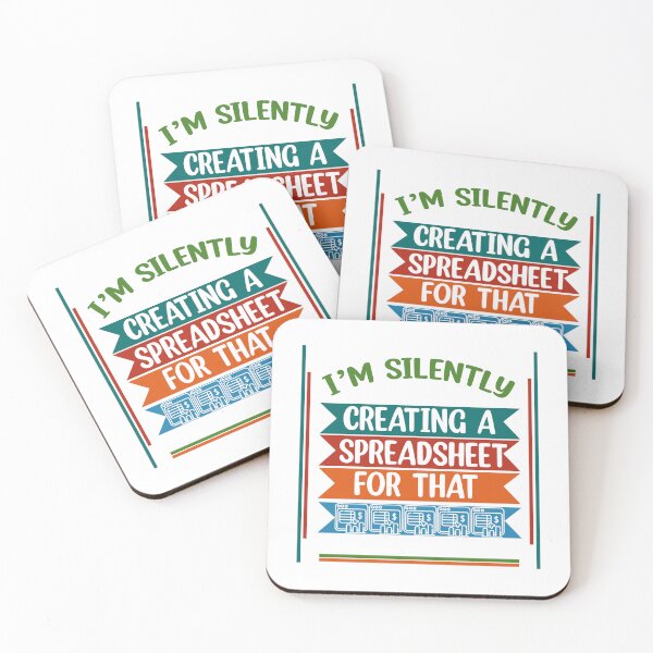 Item preview, I'm Silently Creating A Spreadsheet For That, Funny Accountant designed and sold by Rami Khalifah.