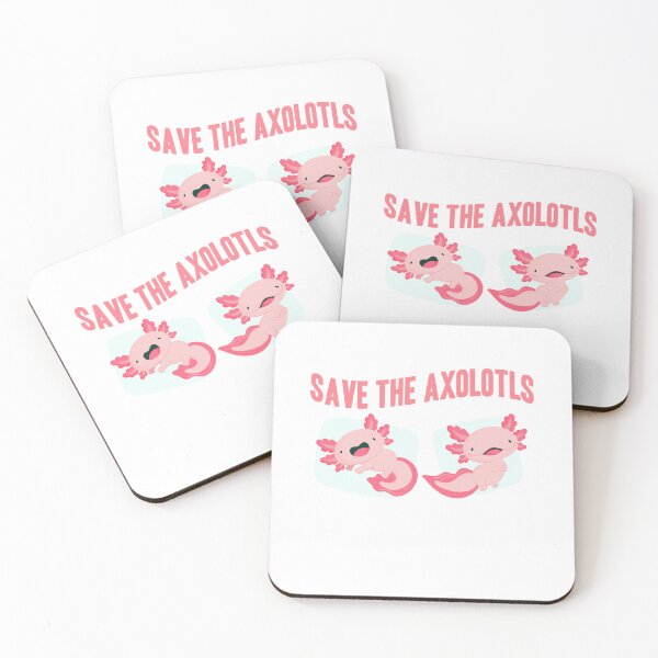 Item preview, Save the Axolotls designed and sold by ErmessThiings.