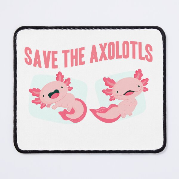 Item preview, Save the Axolotls designed and sold by ErmessThiings.