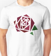 Geometric Rose Unisex T-Shirt