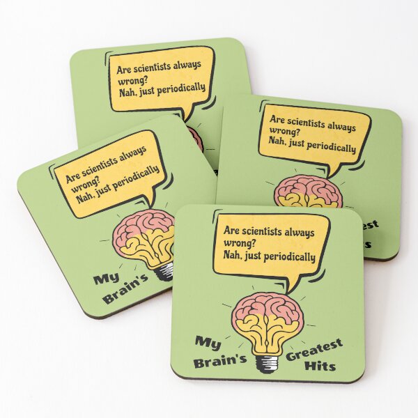 Item preview, Funny Brain Puns - Relatable Science Jokes Humor Gift designed and sold by InkyGenies.