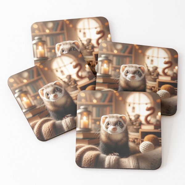 Item preview, Homebound Fun: The Joy of the Ferret designed and sold by ArtemioVisions.