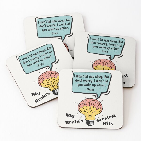 Item preview, Funny Brain Puns - Relatable Sarcasm Humor Gift designed and sold by InkyGenies.