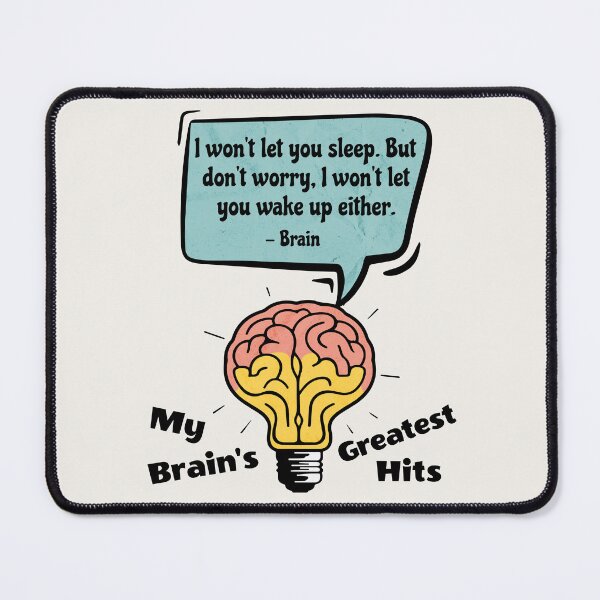 Item preview, Funny Brain Puns - Relatable Sarcasm Humor Gift designed and sold by InkyGenies.