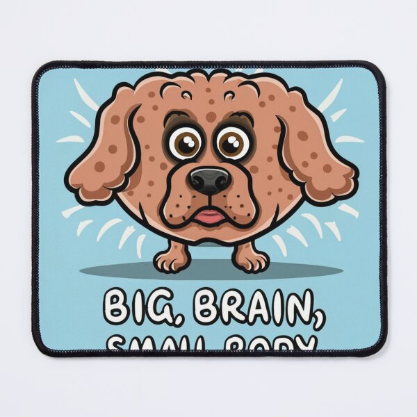 Item preview, a dog with a giant head designed and sold by ASSNZA.