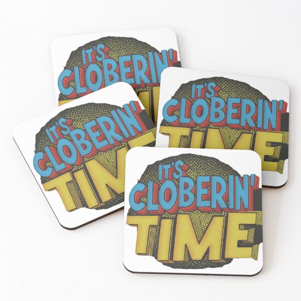 Item preview, "It's Clobberin' Time!"  designed and sold by artistmagicshop.