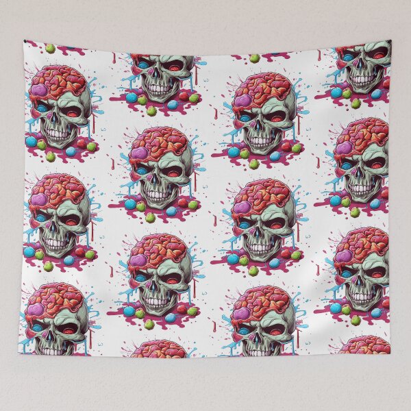 Artikelvorschau, Grafische Zombie-Illustration entworfen und verkauft von NegarinFashions.